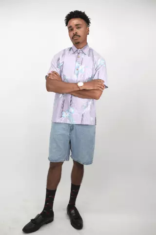 Vintage Men's Short Sleeve Shirt Mix of 20