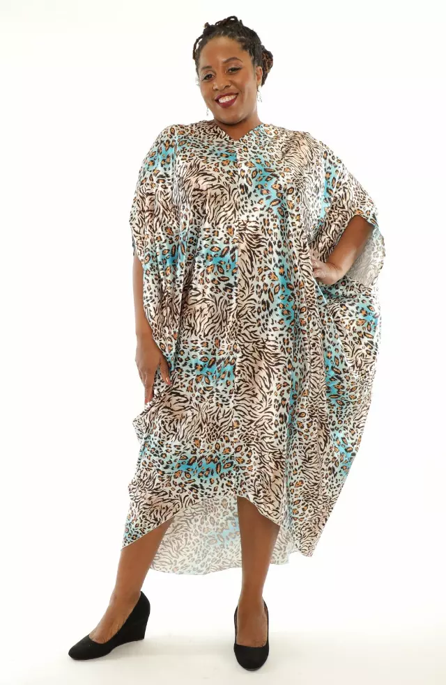 22096 - Satin Hi-Lo Kaftan - (3 Pcs Pre pack) - $20 Each
