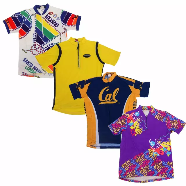 Vintage & Modern Cyclist Jerseys Mix of 10 - Ready to Ship