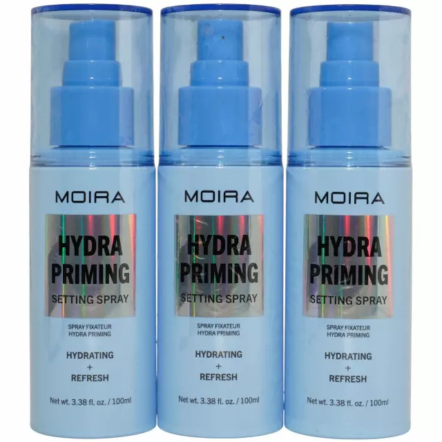 Moira Beauty Hydra Priming Setting Spray - Wholesale 3 Units (OMS002)