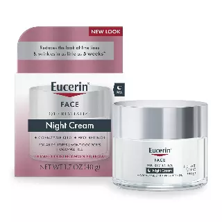 Eucerin Q10 Anti-Wrinkle Night Cream + Pro-Retinol - 1.7 Oz Jar