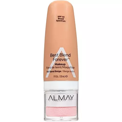 WHOLESALE ALMAY BEST BLEND FOREVER MAKEUP 1 OZ - SAND BEIGE 160 - 48 PIECE LOT