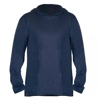 Men's Long Sleeve Hooded Sweatshirt- Style #GMS905- $10.00/ Unit MINIMUM 24 PCS — Navy