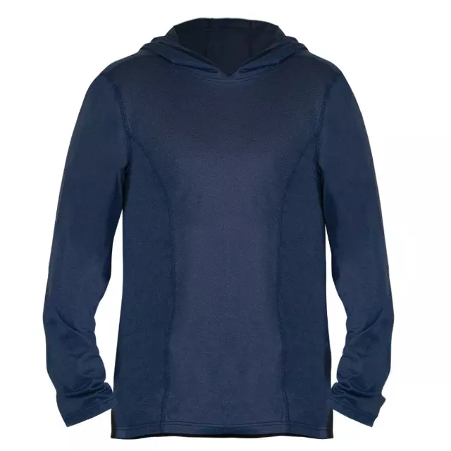 Men's Long Sleeve Hooded Sweatshirt- Style #GMS905- $10.00/ Unit MINIMUM 24 PCS — Navy