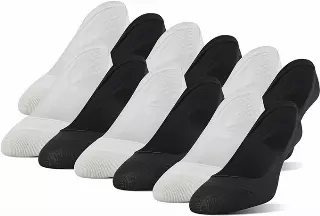 #6-PD-0962 PEDS Women’s Cushion Heel and Toe Low Cut Liner Socks – $1.00 Per 6 Pair Pack (10 Packs)