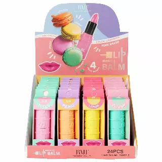 Romantic Beauty Magic Lipstick Balm - Wholesale Display 24 Units (ML-24802-2)