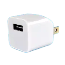 AC Wall Charger with USB Port 1 Amp - 18 Pieces Per Pack 22852