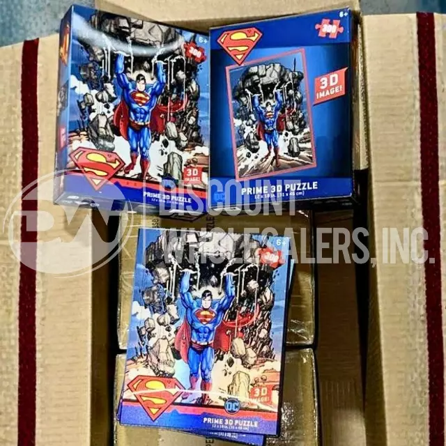 JIGSAW Prime 3D DC Comics Super Strength 3D Jigsaw Puzzle · 200 · 300 pieces