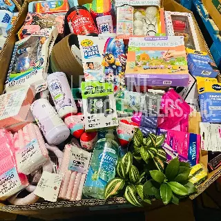 Assorted GM DrugStore Shelf Pulls Pallet Gaylord · unmanifested
