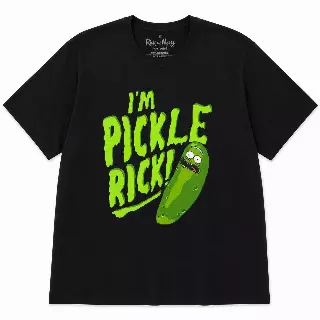 RICK AND MORTY IM PICKLE RICK T-SHIRT BLACK