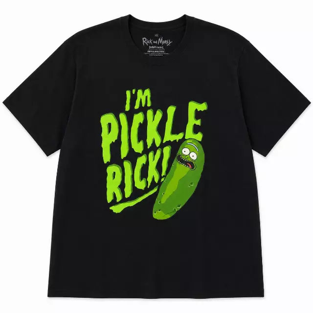 RICK AND MORTY IM PICKLE RICK T-SHIRT BLACK