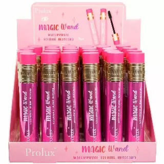 Prolux Magic Wand Waterproof Volume Mascara - Wholesale Display 24 Units (K-493)