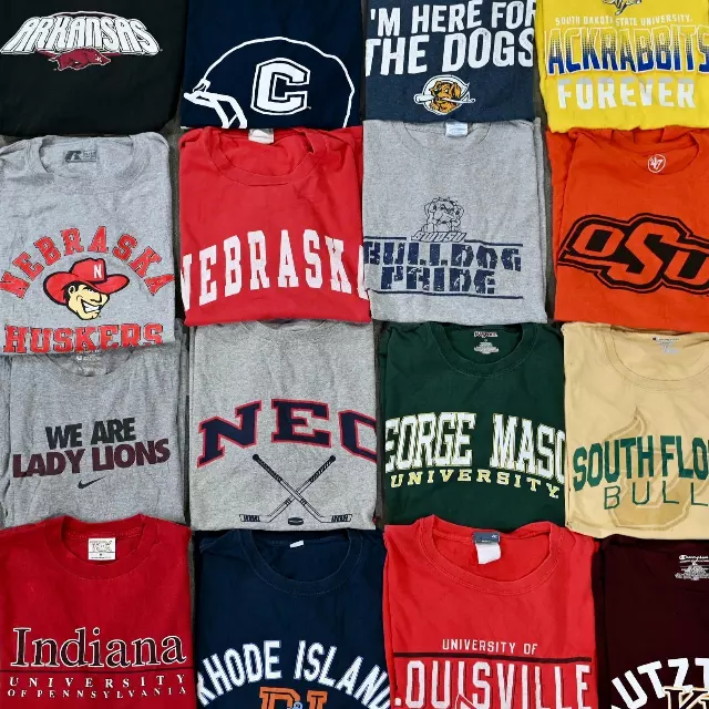 Wholesale College & University T-Shirts (10 Pieces) — Modern / All Sizes