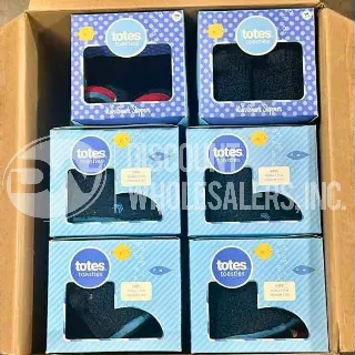 Totes Toasties Kids Shark Slippers lot · 90 units