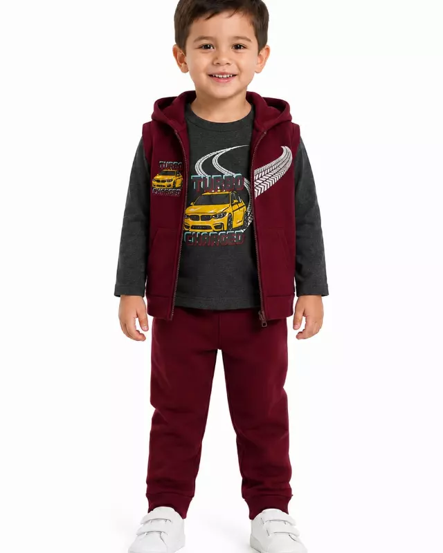 Boys' 3PC Fleece Set #T14