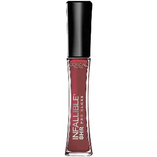 WHOLESALE LOREAL INFALLIBLE PRO GLOSS PLUMP LIP GLOSS 0.21 OZ - CHERRY FLASH - 72 PIECE LOT