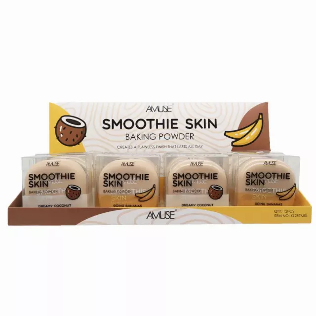 Amuse Smoothie Skin Baking Powder - Wholesale Display 12 Units (KL257MIX)
