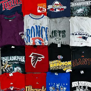 Wholesale Pro Sports T-Shirts (10 Pieces) — Modern / All Sizes