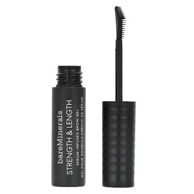 WHOLESALE BAREMINERALS STRENGTH & LENGTH SERUM-INFUSED BROW GEL 0.16 OZ - COFFEE - 48 PIECE LOT
