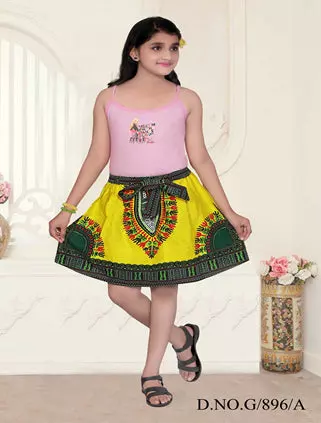 896A/B Kids Skirt - (3 pcs Prepack) $8 Each — Free Size / 896A