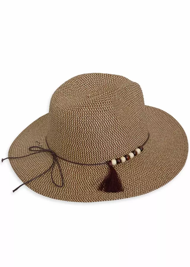Magid Straw Panama Hat — Rattle Snake