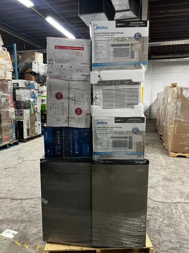 Air conditioner pallets · wholesale lot