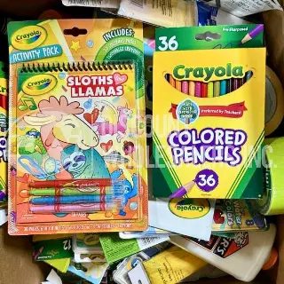 Assorted school supplies lot · 350 pcs