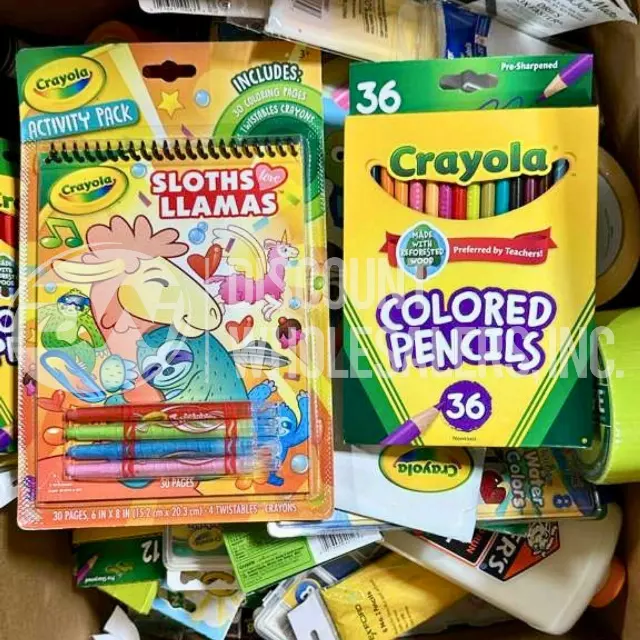 Assorted school supplies lot · 350 pcs