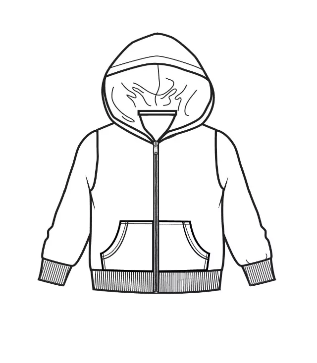 Men S-XL Zip Front Fleece Hoodie Jacket White - 0283609