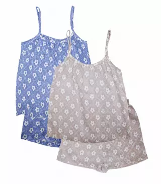 GIRLS PINK Textured Woven Short Set - 2801402