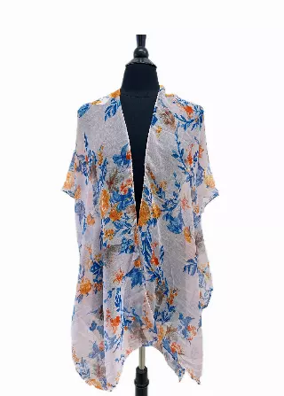 C16 Spring Floral Kimono