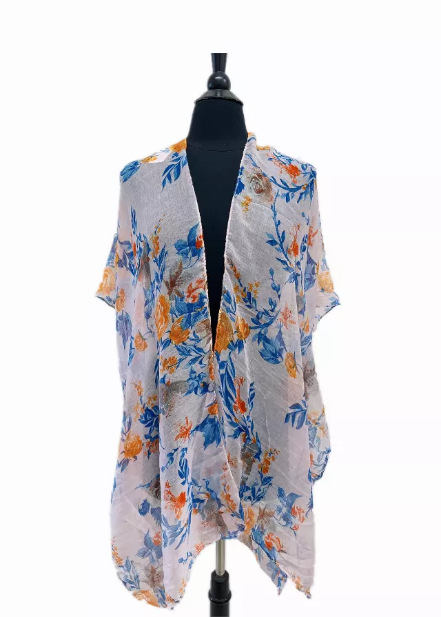 C16 Spring Floral Kimono