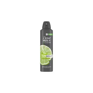 DOVE DEO SPRAY MEN LIME & SAGE 150 ML CASE PK 6