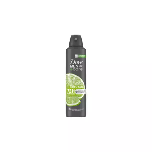 DOVE DEO SPRAY MEN LIME & SAGE 150 ML CASE PK 6