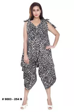 9003 - African Inspired Jumpsuit (3 PCS PRE-PACK) - ON SALE!! $12 Each — One Size (4 - 26) / Print-254B