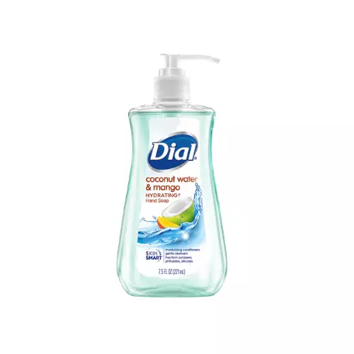 DIAL HAND SOAP COCONUT WATER & MANGO 7.5 OZ CASE PK 12