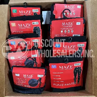 Maze Collection Assorted Apparel lot · 100 pcs · New
