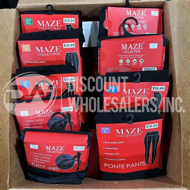 Maze Collection Assorted Apparel lot · 100 pcs · New