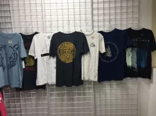 Quiksilver wholesale men tees assortment 48pcs.