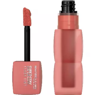 MAYBELLINE Super Stay Teddy Lip Tint, Long Lasting Matte Lipstick For Up To 12HR Wear, Skinnydip, 1 Count