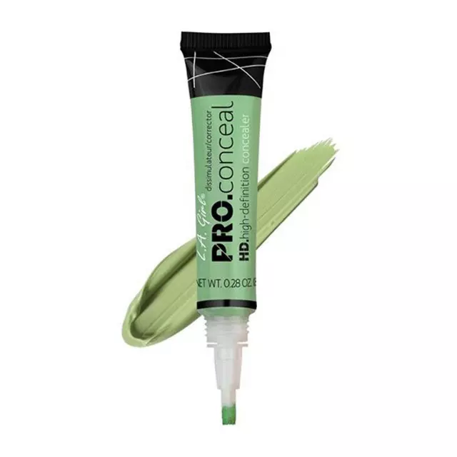 L.A. Girl HD Pro Conceal - Green - Wholesale 12 Units (GC992)