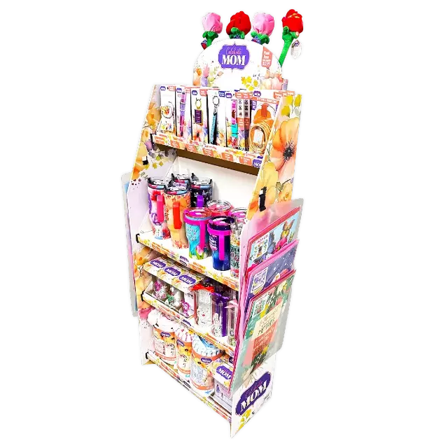 Mothers Day Celebrate Mom Assortment Floor Display - 72 Pieces Per Retail Ready Display Kit 88525