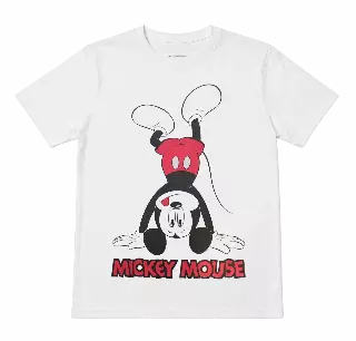 BOYS DISNEY MICKEY MOUSE T-SHIRT WHITE