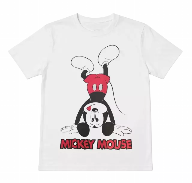 BOYS DISNEY MICKEY MOUSE T-SHIRT WHITE