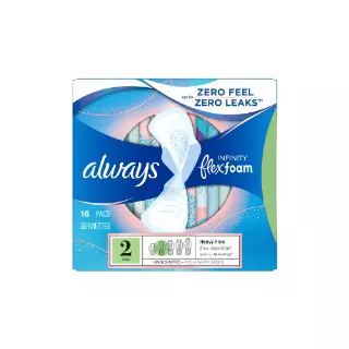 ALWAYS INFINITY 16CT SIZE 2 CASE PK 12