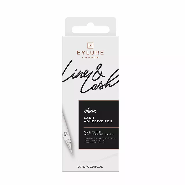WHOLESALE EYLURE LINE & LASH CLEAR LASH ADHESIVE PEN 0.024 OZ - 72 PIECE LOT
