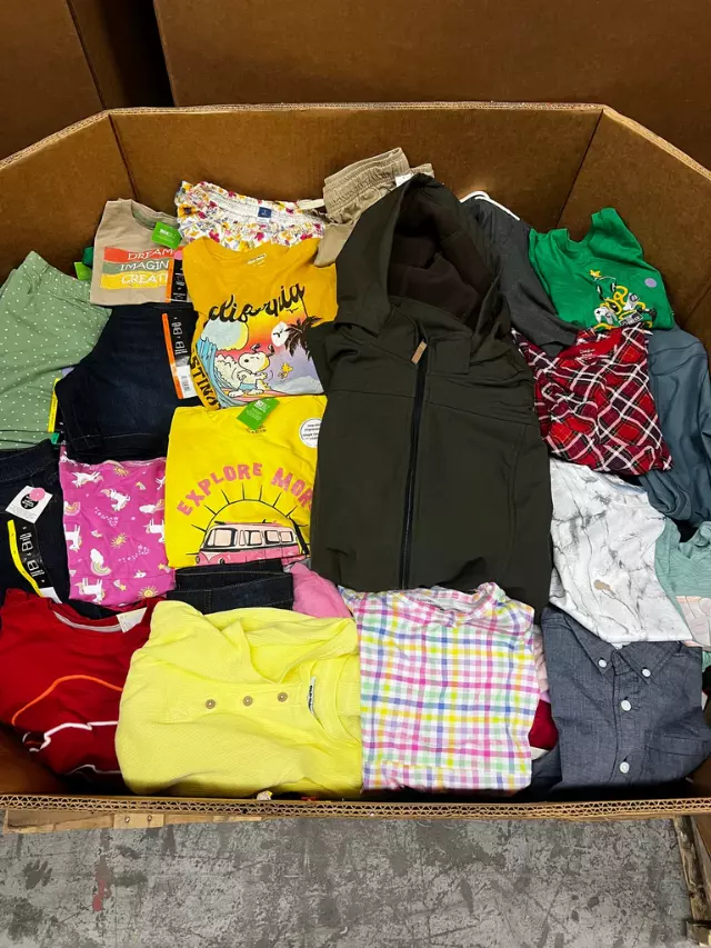 Target clothing liquidation pallets · apparel lot