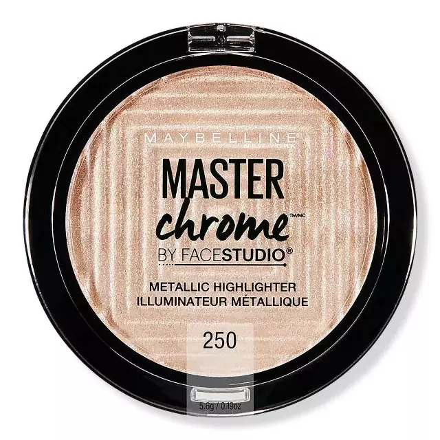 WHOLESALE MAYBELLINE MASTER CHROME BY FACESTUDIO METALLIC HIGHLIGHTER 0.19 OZ - MOLTEN PEARL 250 - 72 PIECE LOT