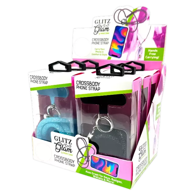 Crossbody Phone Strap Necklace - 6 Pieces Per Retail Ready Display 25398