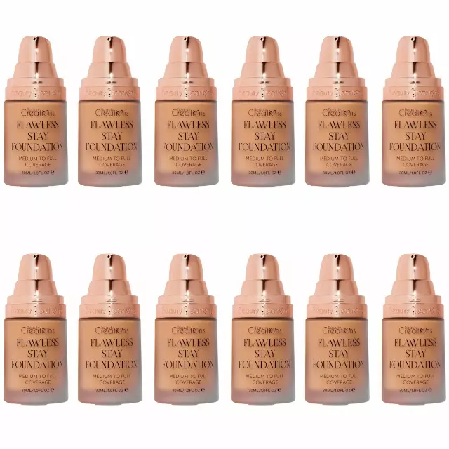 Beauty Creations Flawless Stay Foundation FS8.5 - Wholesale 12 Units (FS8.5)